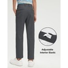 image:imageM MAELREG Boys Golf Pants Stretch Flat Front Dress Athletic Casual Youth Golf Pants School Uniform Pants with Mesh PocketsDark Grey