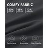image:imageM MAELREG Boys Golf Pants Stretch Flat Front Dress Athletic Casual Youth Golf Pants School Uniform Pants with Mesh PocketsDark Grey