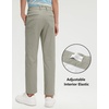 image:imageM MAELREG Boys Golf Pants Stretch Flat Front Dress Athletic Casual Youth Golf Pants School Uniform Pants with Mesh PocketsKhaki Grey