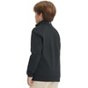 image:imageM MAELREG Boys Long Sleeve Quarter Zip Pullover Fleece Warmth Mock Neck Solid Youth Sweatshirt Winter Clothes for KidsBlack