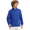 image:imageM MAELREG Boys Long Sleeve Quarter Zip Pullover Fleece Warmth Mock Neck Solid Youth Sweatshirt Winter Clothes for KidsKlein Blue