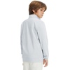 image:imageM MAELREG Boys Long Sleeve Quarter Zip Pullover Fleece Warmth Mock Neck Solid Youth Sweatshirt Winter Clothes for KidsMisty Grey