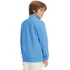 image:imageM MAELREG Boys Long Sleeve Quarter Zip Pullover Fleece Warmth Mock Neck Solid Youth Sweatshirt Winter Clothes for KidsSky Blue