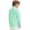 image:imageM MAELREG Boys Long Sleeve Quarter Zip Pullover Fleece Warmth Mock Neck Solid Youth Sweatshirt Winter Clothes for KidsTurquoise