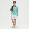 image:imageM MAELREG Boys Polo Shirts Funny Print Stretch Lightweight Short Sleeve Casual Collared Golf Shirts for Boys with 3 ButtonEaster Eggs