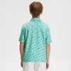 image:imageM MAELREG Boys Polo Shirts Funny Print Stretch Lightweight Short Sleeve Casual Collared Golf Shirts for Boys with 3 ButtonEaster Eggs