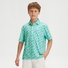 image:imageM MAELREG Boys Polo Shirts Funny Print Stretch Lightweight Short Sleeve Casual Collared Golf Shirts for Boys with 3 ButtonEaster Eggs