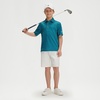 image:imageM MAELREG Boys Polo Shirts Funny Print Stretch Lightweight Short Sleeve Casual Collared Golf Shirts for Boys with 3 ButtonFour Leaf Clover