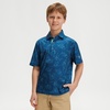 image:imageM MAELREG Boys Polo Shirts Funny Print Stretch Lightweight Short Sleeve Casual Collared Golf Shirts for Boys with 3 ButtonLine Shark