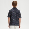 image:imageM MAELREG Boys Polo Shirts Funny Print Stretch Lightweight Short Sleeve Casual Collared Golf Shirts for Boys with 3 ButtonNavy Colorful Sailboat