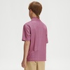 image:imageM MAELREG Boys Polo Shirts Funny Print Stretch Lightweight Short Sleeve Casual Collared Golf Shirts for Boys with 3 ButtonRose Flowers