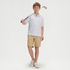 image:imageM MAELREG Boys Polo Shirts Funny Print Stretch Lightweight Short Sleeve Casual Collared Golf Shirts for Boys with 3 ButtonWhite Navy Hockey