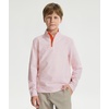 image:imageM MAELREG Boys Quarter Zip Print Pullover Midlayer 14 Zip Kids SweatshirtsOrange Sea Wave