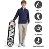 image:imageM MAELREG Boys Quarter Zip Pullover Solid Golf Youth Sweatshirt for KidsNavy