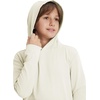 image:imageM MAELREG BoysPullover Hoodie with Kangaroo Pocket Lightweight Youth Long Sleeve Hooded Sweatshirts for Kids Size 616 YearsCream