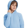 image:imageM MAELREG BoysPullover Hoodie with Kangaroo Pocket Lightweight Youth Long Sleeve Hooded Sweatshirts for Kids Size 616 YearsLight Blue