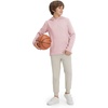 image:imageM MAELREG BoysPullover Hoodie with Kangaroo Pocket Lightweight Youth Long Sleeve Hooded Sweatshirts for Kids Size 616 YearsLight Pink