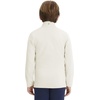 image:imageM MAELREG Full Zip Fleece Lined Jacket for Kids Lightweight Water Resistant Coat Boys Winter Long Sleeve Jackets with PocketsBeige
