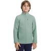 image:imageM MAELREG Full Zip Fleece Lined Jacket for Kids Lightweight Water Resistant Coat Boys Winter Long Sleeve Jackets with PocketsDusty Green
