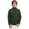 image:imageM MAELREG Full Zip Fleece Lined Jacket for Kids Lightweight Water Resistant Coat Boys Winter Long Sleeve Jackets with PocketsForest Green