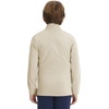 image:imageM MAELREG Full Zip Fleece Lined Jacket for Kids Lightweight Water Resistant Coat Boys Winter Long Sleeve Jackets with PocketsLight Khaki