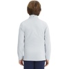 image:imageM MAELREG Full Zip Fleece Lined Jacket for Kids Lightweight Water Resistant Coat Boys Winter Long Sleeve Jackets with PocketsMisty Grey