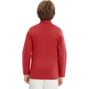 image:imageM MAELREG Full Zip Fleece Lined Jacket for Kids Lightweight Water Resistant Coat Boys Winter Long Sleeve Jackets with PocketsRed