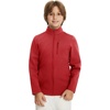 image:imageM MAELREG Full Zip Fleece Lined Jacket for Kids Lightweight Water Resistant Coat Boys Winter Long Sleeve Jackets with PocketsRed
