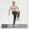 image:imageM MAELREG Golf Joggers for Men with Zipper Pockets Stretch Moisture Wicking Running Lightweight Athletic Mens SweatpantsBlack