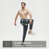 image:imageM MAELREG Golf Joggers for Men with Zipper Pockets Stretch Moisture Wicking Running Lightweight Athletic Mens SweatpantsDark Grey