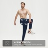 image:imageM MAELREG Golf Joggers for Men with Zipper Pockets Stretch Moisture Wicking Running Lightweight Athletic Mens SweatpantsNavy