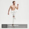 image:imageM MAELREG Golf Joggers for Men with Zipper Pockets Stretch Moisture Wicking Running Lightweight Athletic Mens SweatpantsWhite