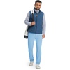 image:imageM MAELREG Golf Mens Stretch Pants with Pockets  303234 Quick Dry Lightweight Casual Comfy Work Mens Dress PantsLight Blue