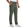 image:imageM MAELREG Golf Mens Stretch Pants with Pockets  303234 Quick Dry Lightweight Casual Comfy Work Mens Dress PantsOlive Green