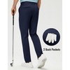 image:imageM MAELREG Golf Pants Men Stretch Dress Casual Business Pants with PocketsNavy