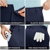 image:imageM MAELREG Golf Pants Men Stretch Dress Casual Business Pants with PocketsNavy