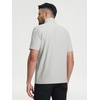 image:imageM MAELREG Golf Shirt for Men Zipper Waffle Texture Moisture Wicking Dry Fit Collared Lightweight Mens Polo Shirt Short SleeveSilver Grey