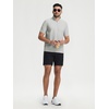 image:imageM MAELREG Golf Shirt for Men Zipper Waffle Texture Moisture Wicking Dry Fit Collared Lightweight Mens Polo Shirt Short SleeveSilver Grey