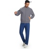 image:imageM MAELREG Mens Bomber Jacket Lightweight Casual Golf Windbreaker Spring Fall Full Zip Up Coat Jackets for Men with 4 PocketsNeutral Grey