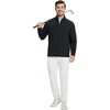 image:imageM MAELREG Mens Fleece Jacket Water Resistant Performance Casual Warm Full Zip Lightweight Winter Jacket with 5 Pockets