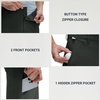 image:imageM MAELREG Mens Golf Pants Lightweight WaterResistant Quick Dry Casual Pants 303234 Stretch Work Dress Comfy TrousersDark Charcoal