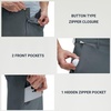 image:imageM MAELREG Mens Golf Pants Lightweight WaterResistant Quick Dry Casual Pants 303234 Stretch Work Dress Comfy TrousersIron Grey