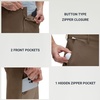 image:imageM MAELREG Mens Golf Pants Lightweight WaterResistant Quick Dry Casual Pants 303234 Stretch Work Dress Comfy TrousersTobacco Brown
