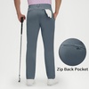 image:imageM MAELREG Mens Golf Pants Stretch Dress Casual Pants 303234 Lightweight Quick Dry Business Slacks with 4 PocketsGray Blue