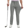 image:imageM MAELREG Mens Golf Pants Stretch Dress Casual Pants 303234 Lightweight Quick Dry Business Slacks with 4 PocketsIron Gray