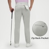 image:imageM MAELREG Mens Golf Pants Stretch Dress Casual Pants 303234 Lightweight Quick Dry Business Slacks with 4 PocketsSilver Gray