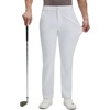 image:imageM MAELREG Mens Golf Pants Stretch Dress Casual Pants 303234 Lightweight Quick Dry Business Slacks with 4 PocketsWhith