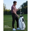image:imageM MAELREG Mens Golf Pants Stretch MoistureWicking Ankle Zip Men JoggersBlack