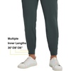 image:imageM MAELREG Mens Golf Pants Stretch MoistureWicking Ankle Zip Men JoggersDark Grey