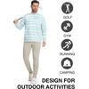 image:imageM MAELREG Mens Golf Pants Stretch MoistureWicking Ankle Zip Men JoggersKhaki Light